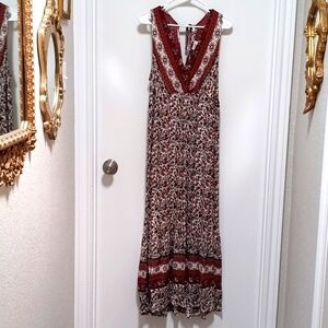 NWOT Knox Rose boho maxi dress